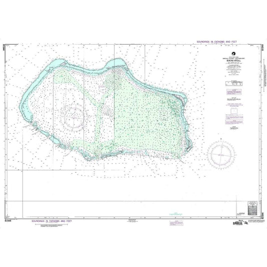 Paradise Clay NGA_81544 NGA Chart Bikini Atoll