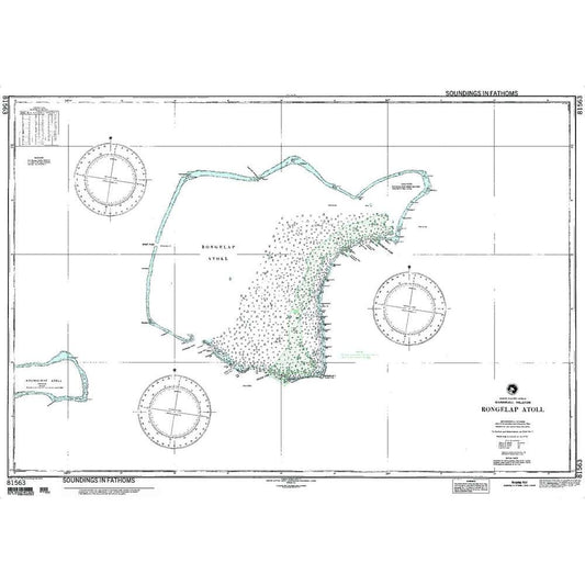 Paradise Clay NGA_81563 NGA Chart Rongelap AtollMarshall Islands