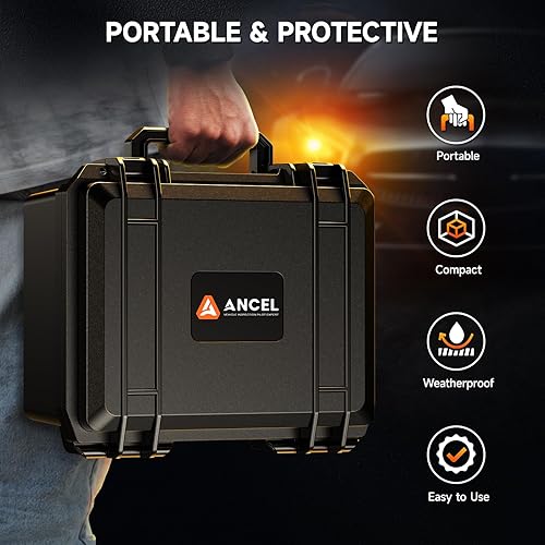 Ancel L8000 Automotive Smoke Machine Leak Detector – Dual Mode EVAP & Turbo System Diagnostic Tester