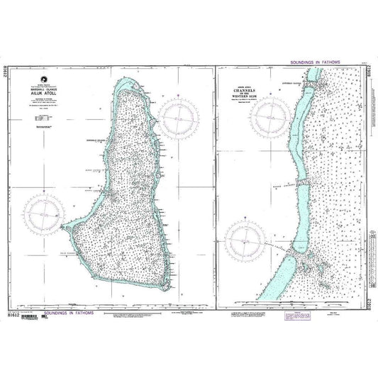 Paradise Clay NGA_81612 NGA Chart Ailuk Atoll Marshall Is.