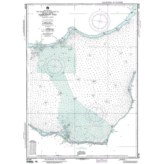 Paradise Clay NGA_81729 NGA Chart Ailinglapalap Atoll [Marshall Islands]