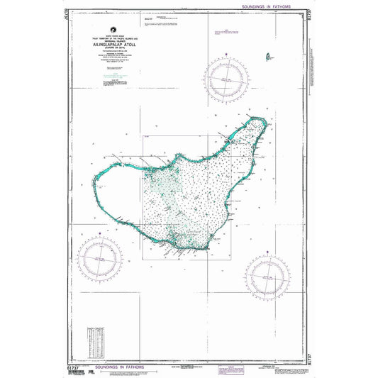 Paradise Clay NGA_81737 NGA Chart Ailinglapalap Atoll [Marshall Islands]