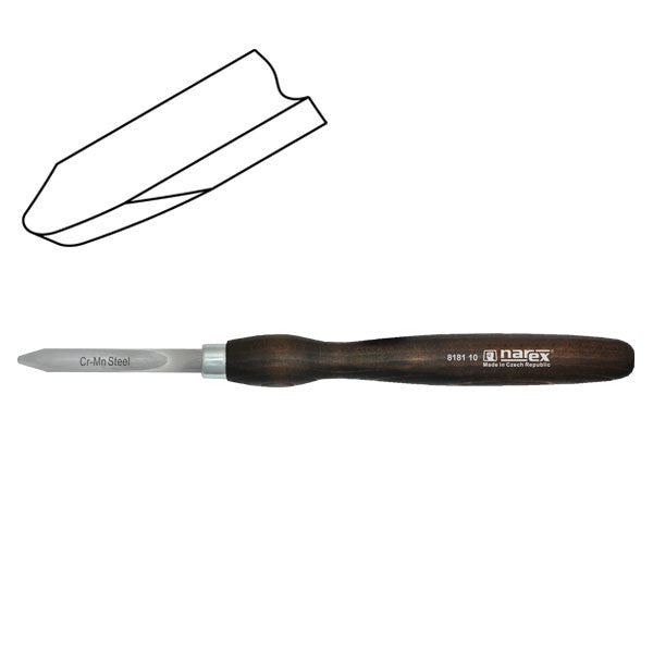 Narex Tools 818110 Parting Gouge 14 x 105 mm