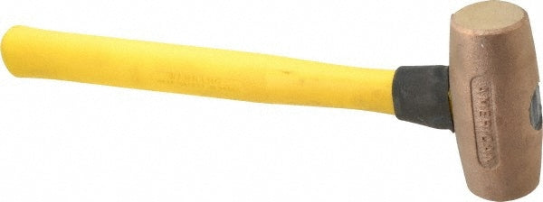 American Hammer AM4BZFG 4 Lb Head Nonsparking Mallet