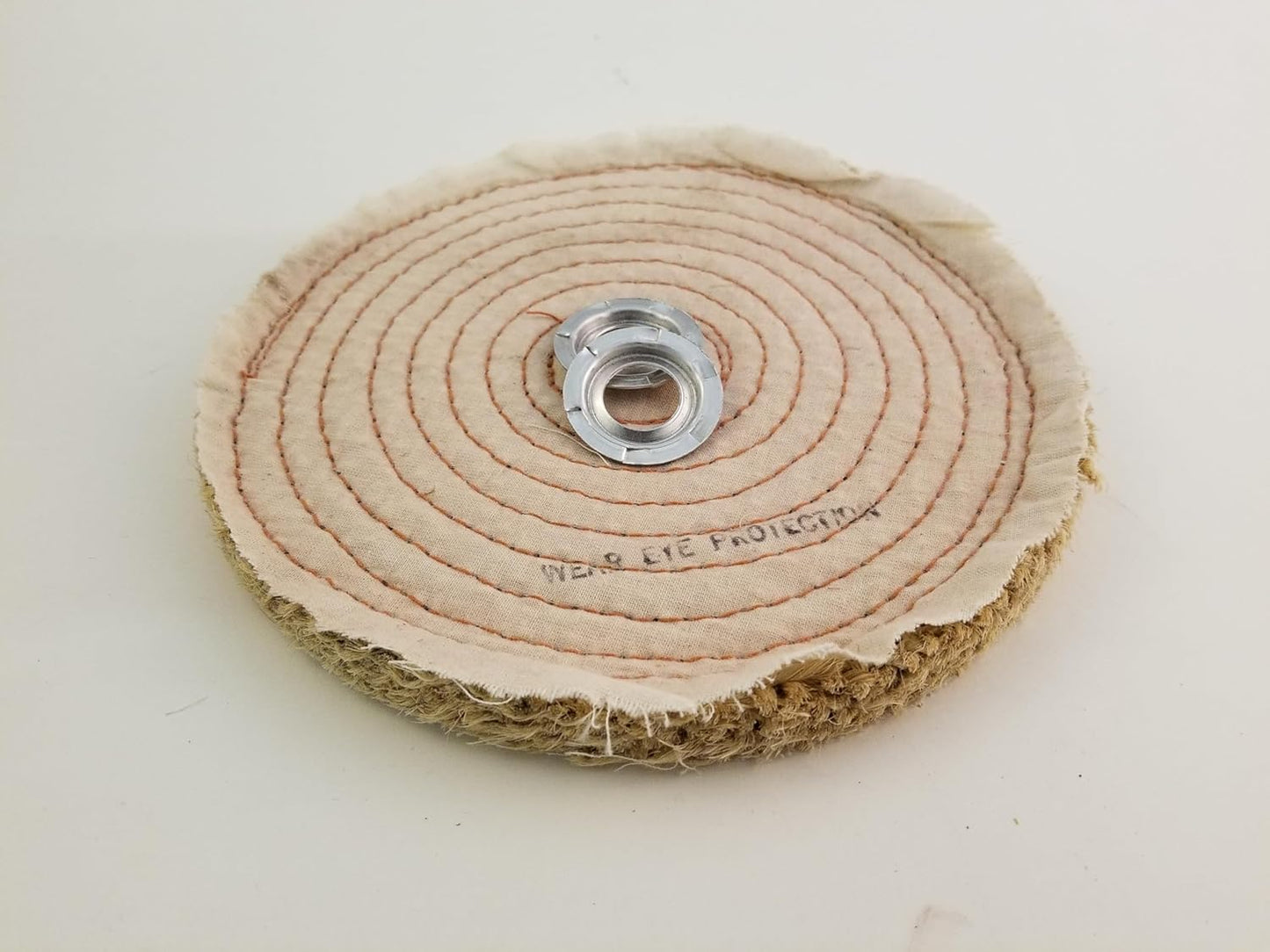 Dico 7000217 Divine Brothers Co 1/2" Thick Sisal Buffing Wheel, 6" Diameter