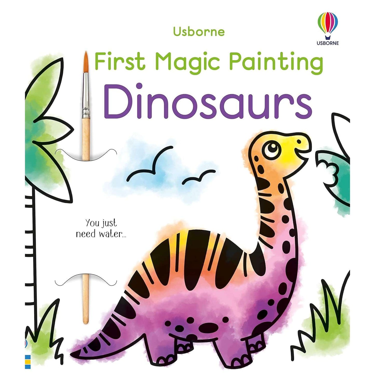 Paradise Clay HRW190 First Magic Painting Dinosaurs - Book