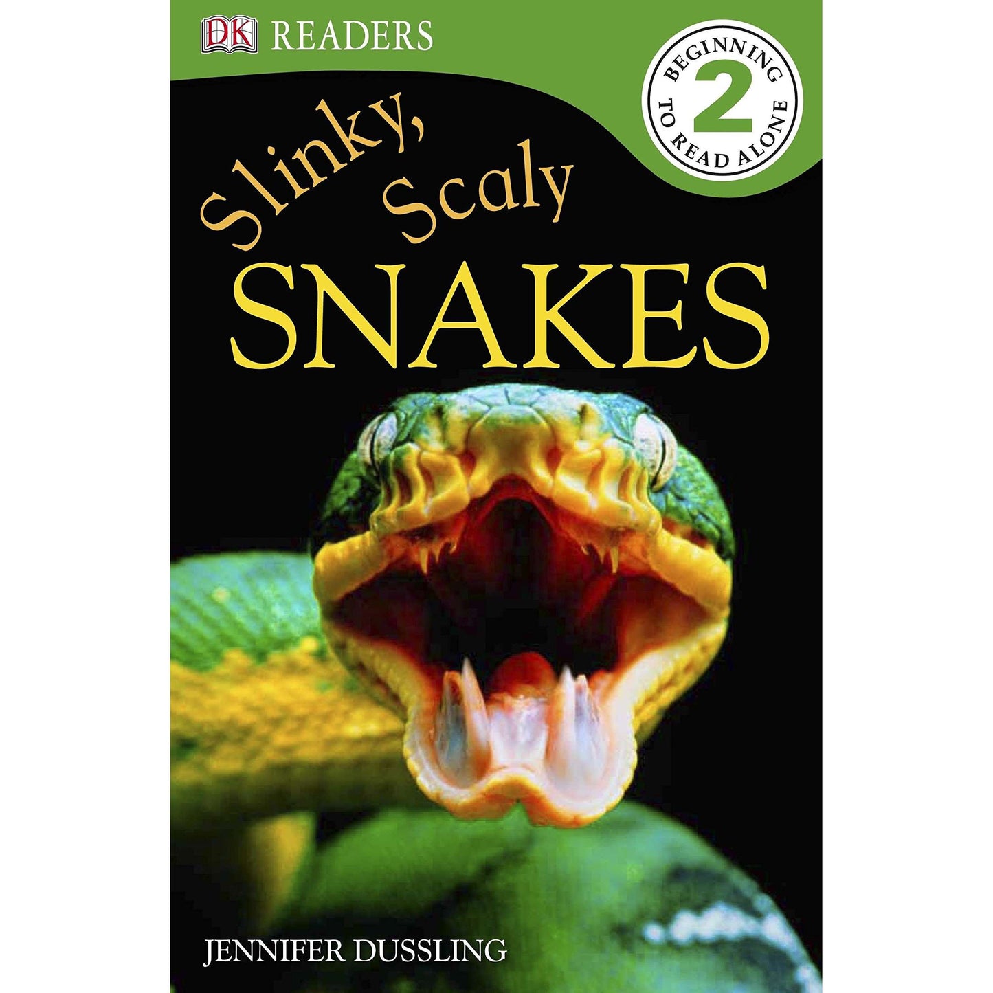 Paradise Clay RAN600 DK Readers L2: Slinky, Scaly Snakes - Book
