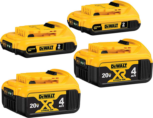 Dewalt DCB324-4 20V Max* Lithium Ion Battery 4-Pack