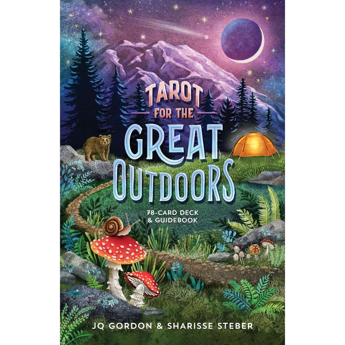 Paradise Clay MOU139 Tarot For The Great Outdoors: 78-Card Deck + Guide - Book