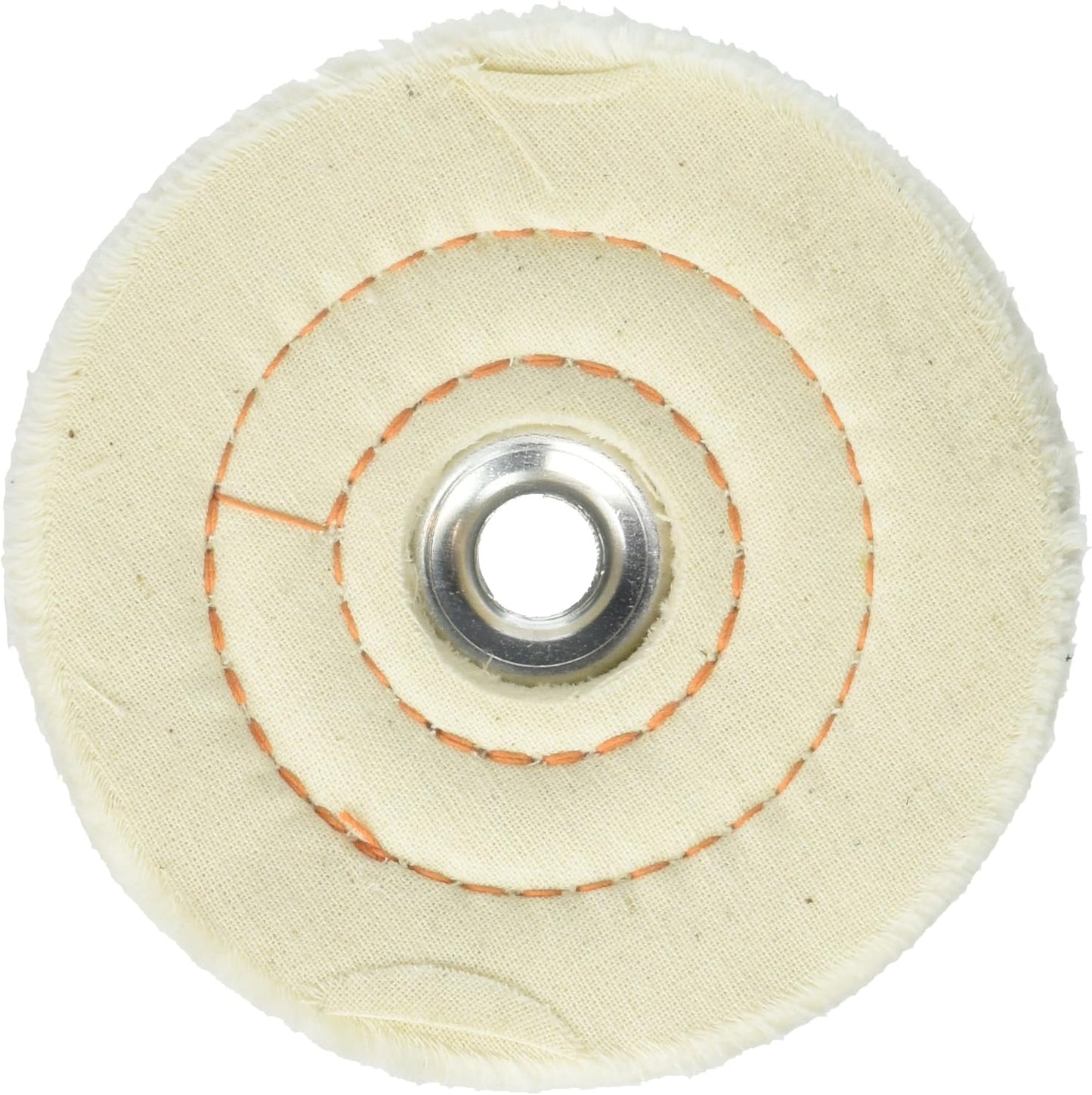 Dico 527-41-4 Cushion Sewn 4-Inch Diameter 3/4-Inch Thick Buffing Wheel