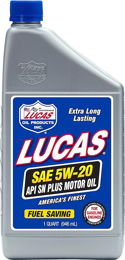 Lucas Oil 10516 SAE 5W-20 API SP Motor Oil/Quart