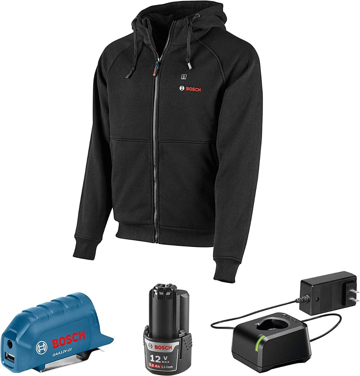 Bosch GHH12V-20LN12 12V Large Heated Hoodie