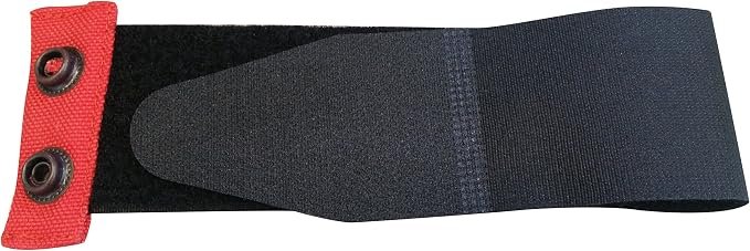 Delta Plus WELJELEGZ12 ProChapsZ™ JE-LEGZ Replacement Velcro Thigh Closures for ProChapsZ, 12" length, Black