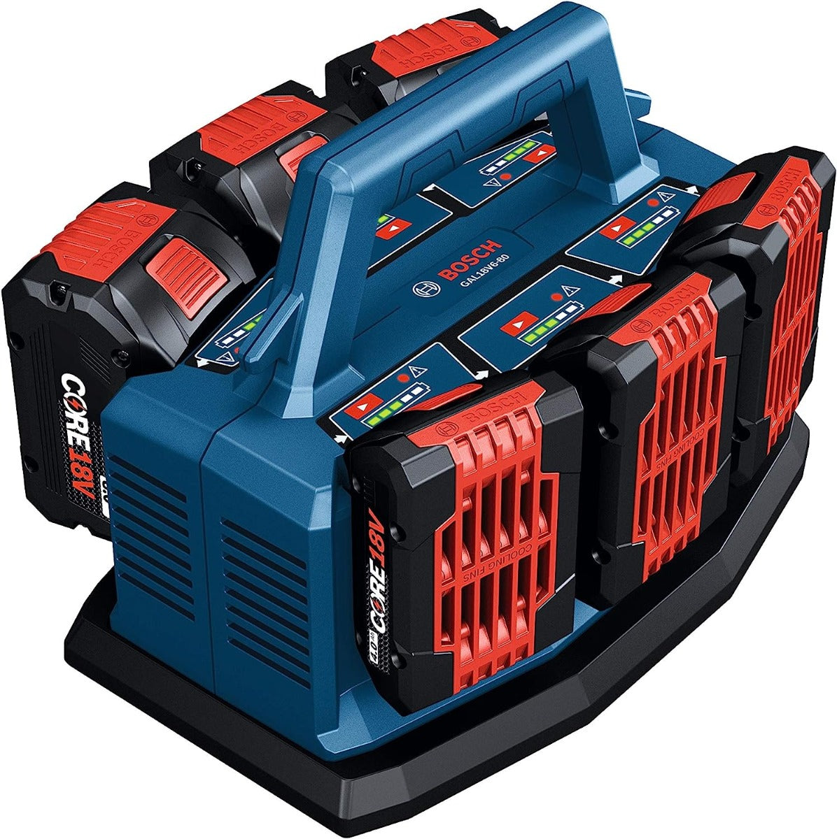 Bosch GAL18V6-80 18V 6-Bay Sequential Charger