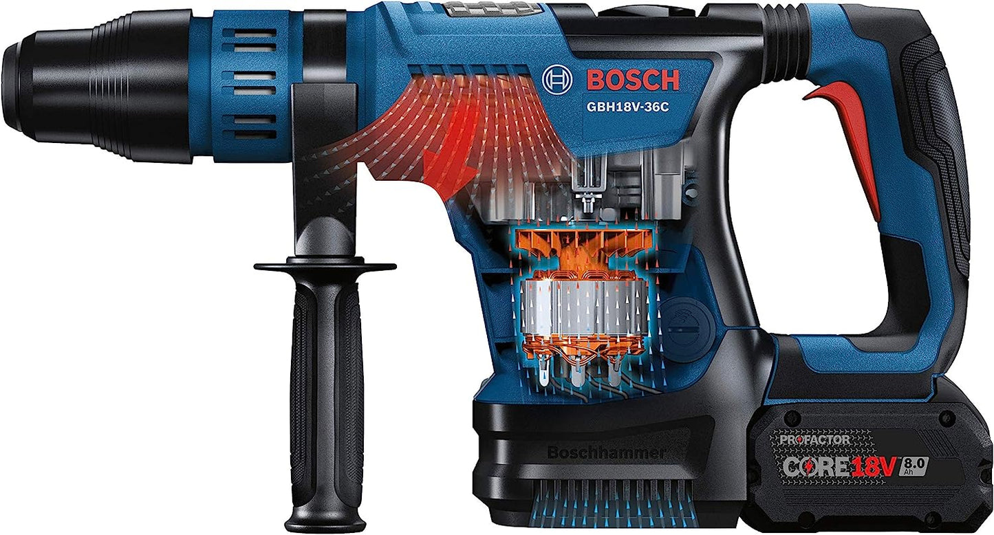 Bosch GBH18V-36CK24 18V 1-9/16 Sdsmax Rotr Hmr