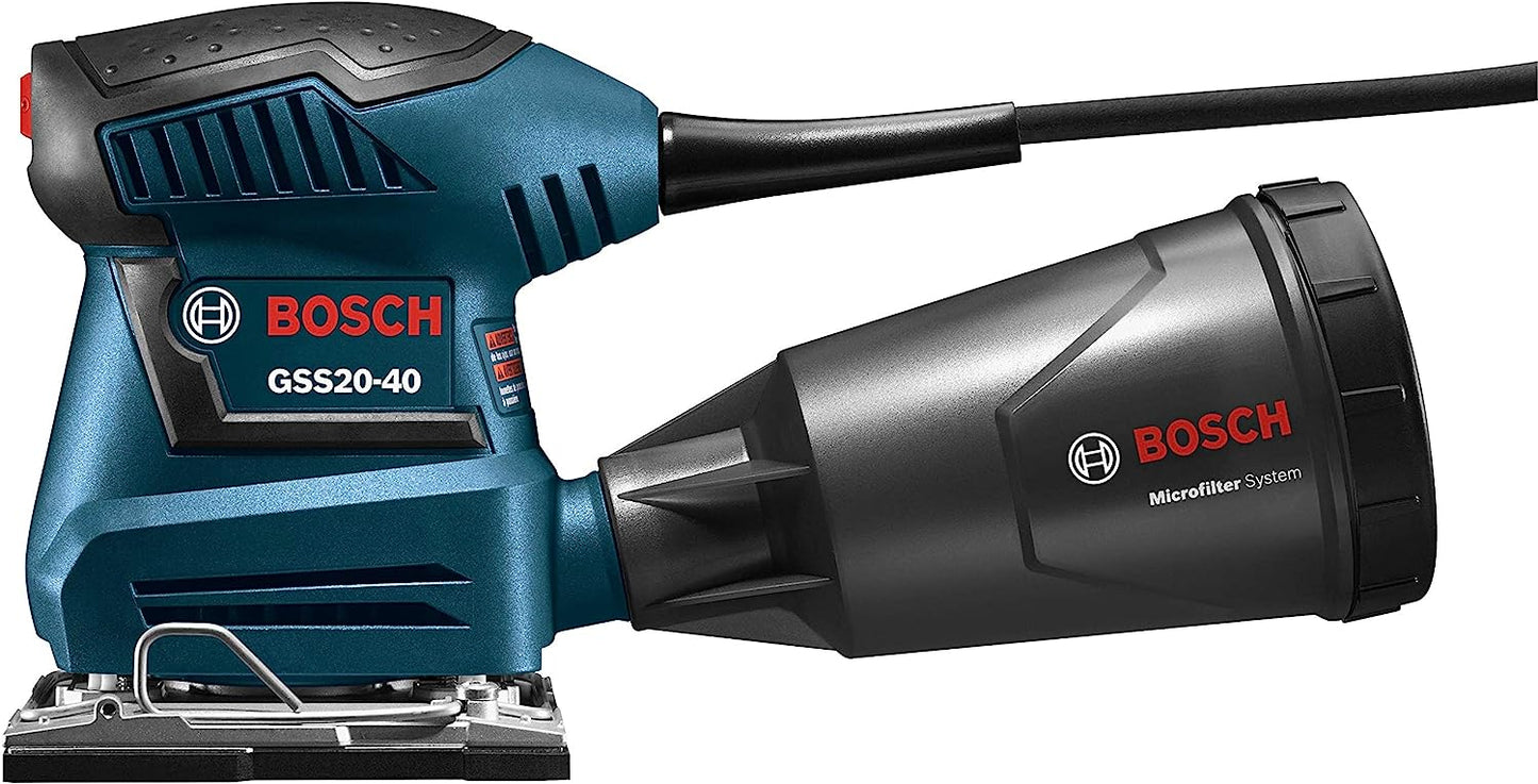 Bosch GSS20-40 120V 1/4-Sheet Orbital Sander