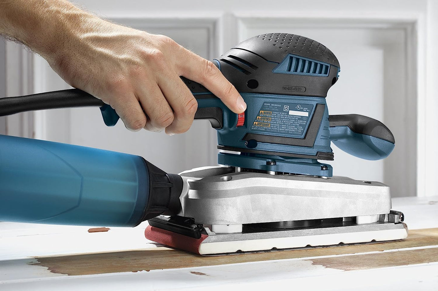 Bosch OS50VC 1/2-Sheet Variable Speed Orbital Finishing Sander W/ Vibration Control