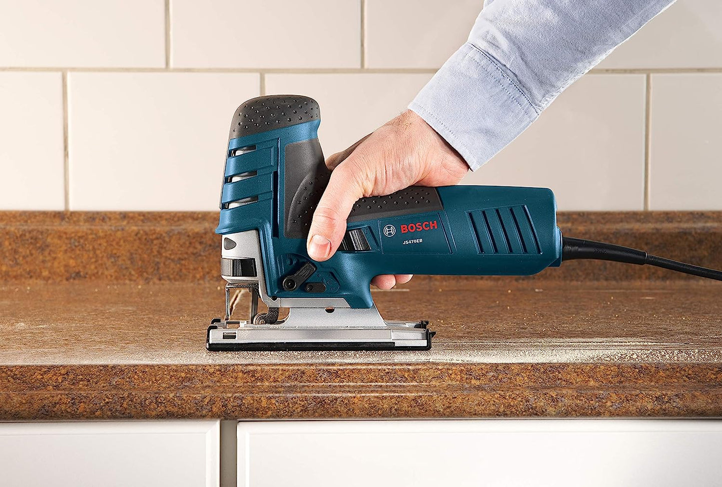 Bosch JS470EB Jig Saw - Barrel Grip (7.0 Amp)