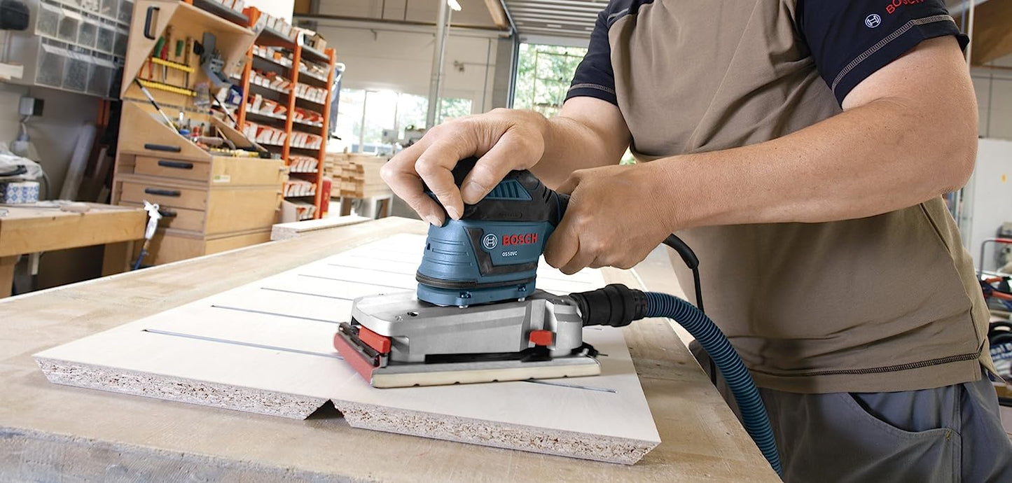 Bosch OS50VC 1/2-Sheet Variable Speed Orbital Finishing Sander W/ Vibration Control