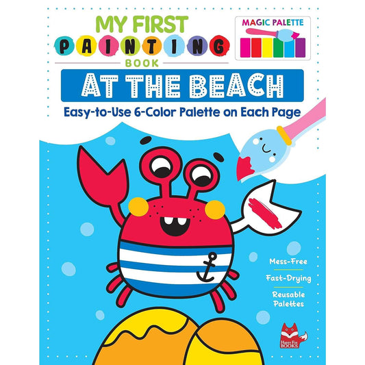 Paradise Clay FCP122 My First Painting Book: At the Beach - Book