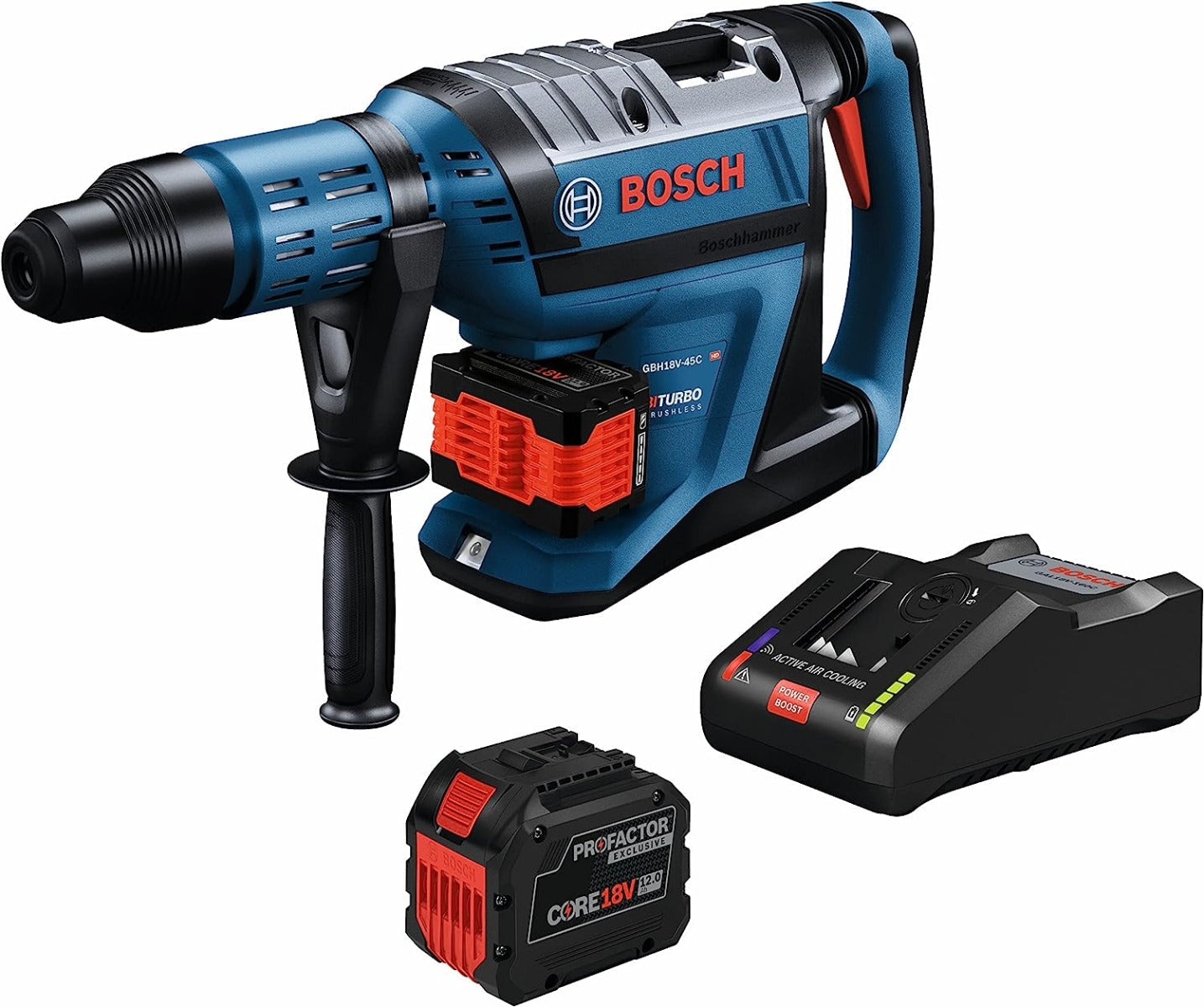 Bosch GBH18V-45CK27 18V 1-7/8 Sdsmax Rotr Hmr