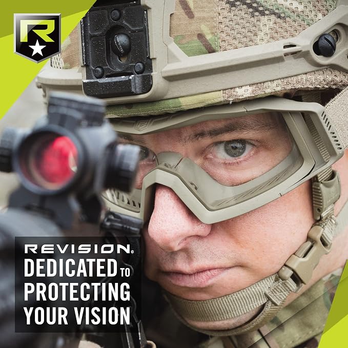 Revision Military 4-0307-0241 Wolfspider® Goggle System - Smoke Basic Kit