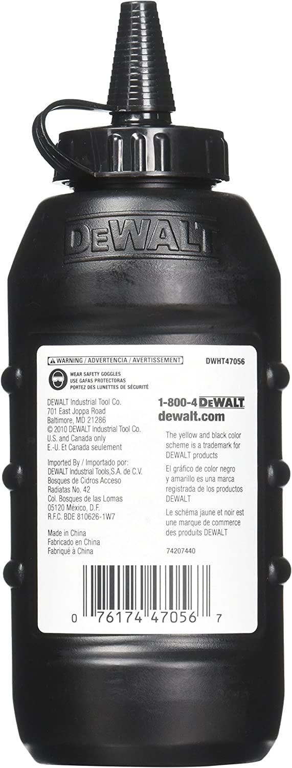 Dewalt DWHT47056L 8 Oz Chalk (Black)