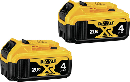 Dewalt DCB204-2 20V Max 4.0 Ah Li-Ion Battery 2-Pk