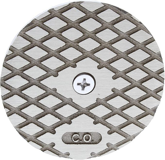 Jones Stephens C60832 3-1/2" OD Nickel Bronze Cleanout Cover