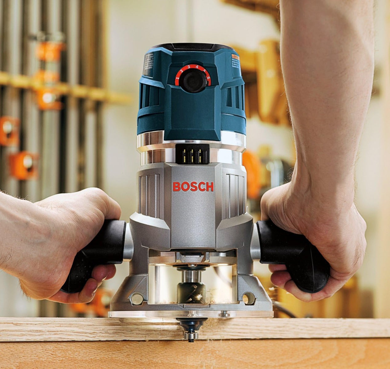 Bosch MRF23EVS 2.3 Hp Electronic Variable Speed Fixed-Base Router W/ Trigger Control