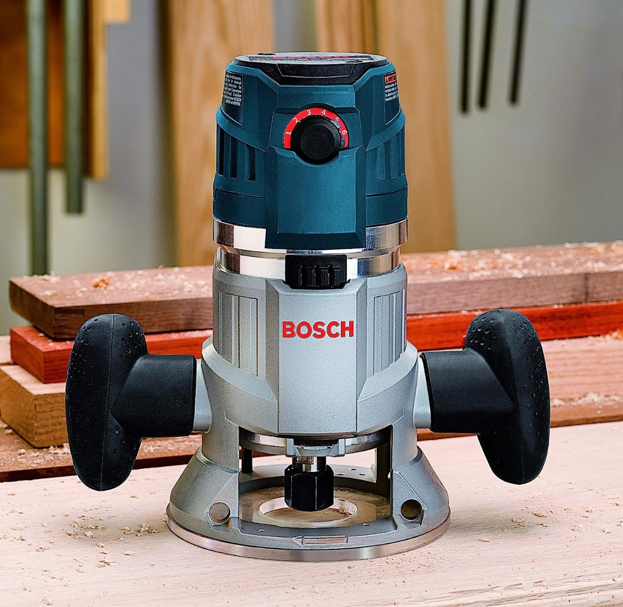 Bosch MRF23EVS 2.3 Hp Electronic Variable Speed Fixed-Base Router W/ Trigger Control