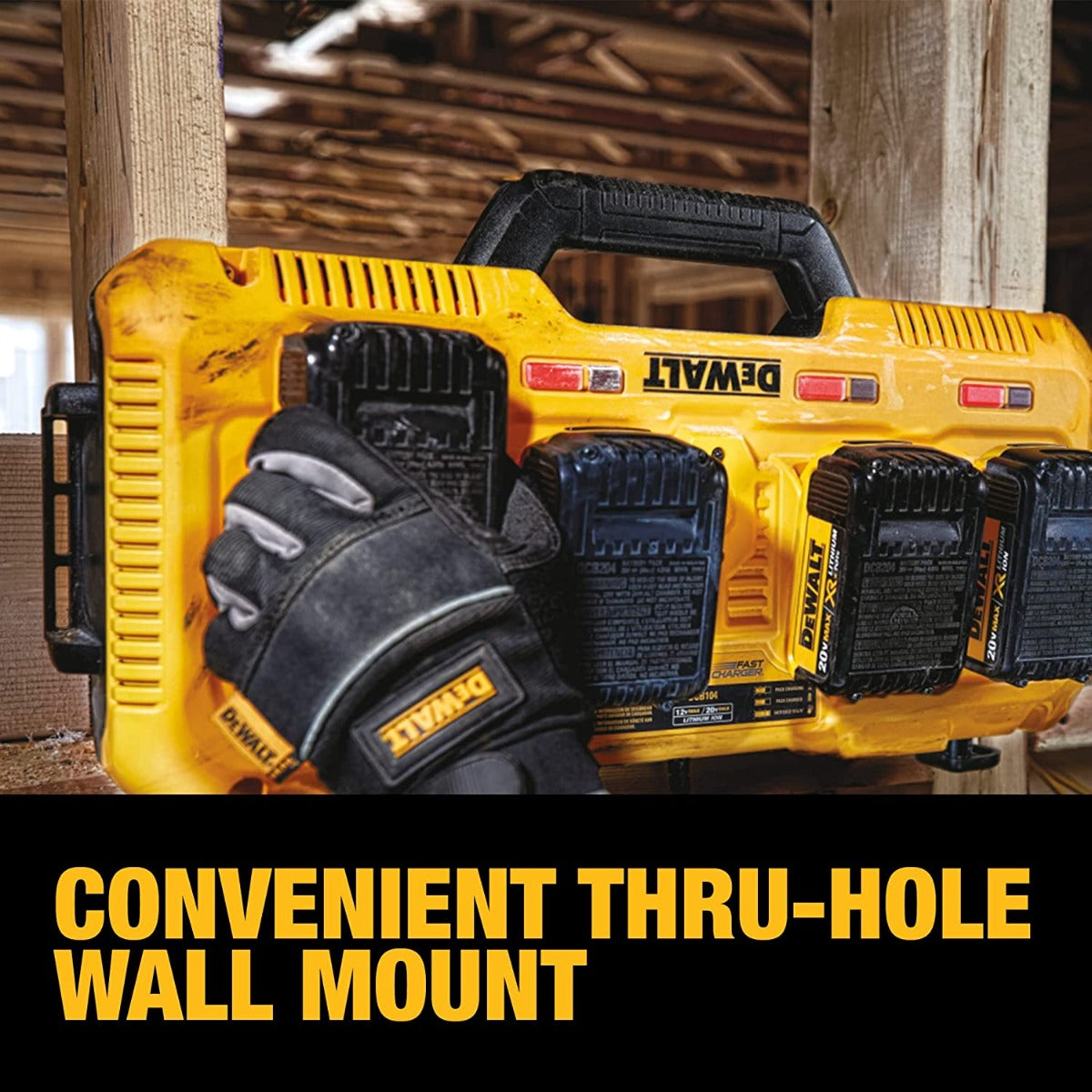 Dewalt DCB104 20V/60V Max* 4 Port Lithium Ion Battery Charger
