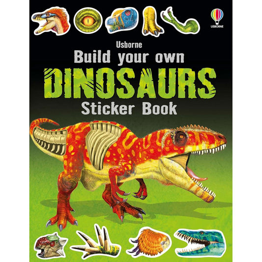 Paradise Clay HRW184 Build Your Own Dinosaurs - Sticker Book