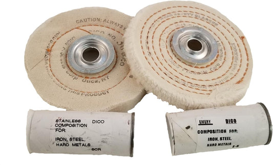 Dico 527-BSC2-4 Buffing kit for hard metals