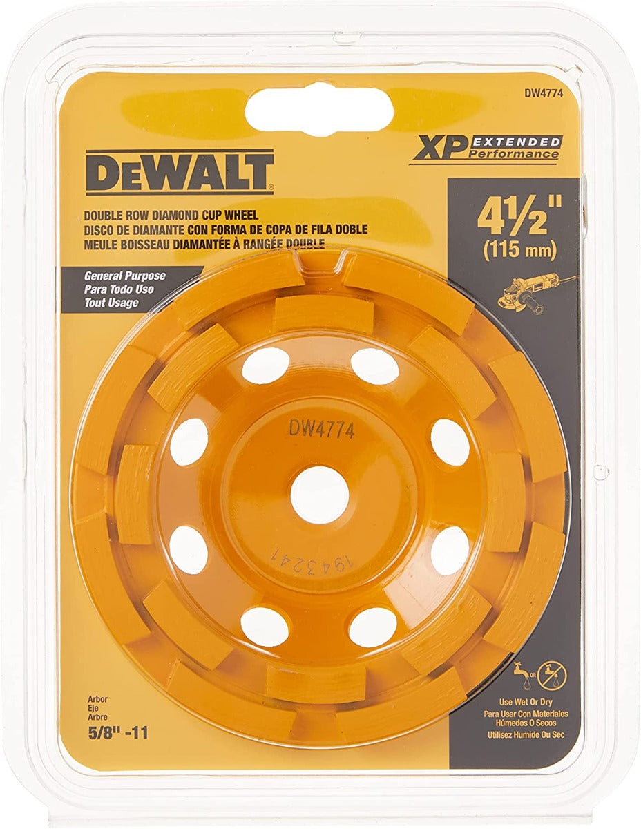 Dewalt DW4774 Double Row Surface Grinding Wheels