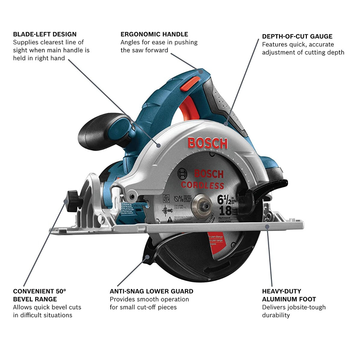 Bosch CCS180B 18V Circular Saw Bare Tool