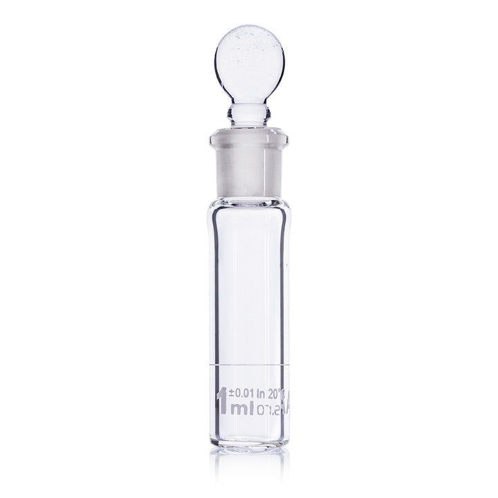 Globe Scientific 8200025 Flask Volumetric Globe Glass 25mL Class A To Contain (TC) ASTM E288 6/Box