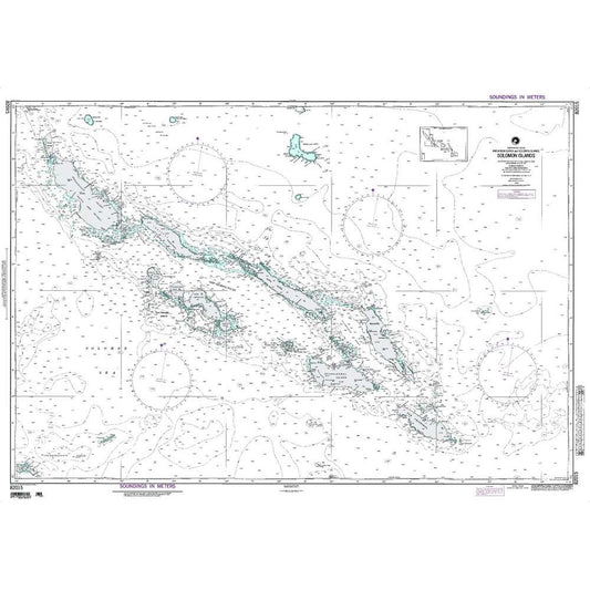 Paradise Clay NGA_82015 NGA Chart Solomon Is [Papua New Guinea and Solomon Islands]