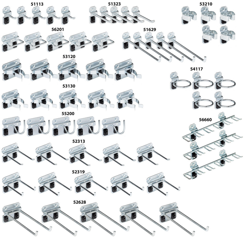 Triton Products LH2-Kit 63 pc LocHook Assortment