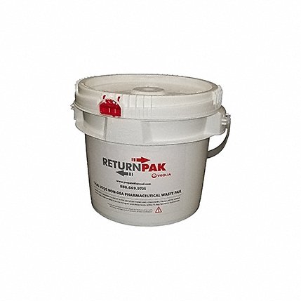 Recycle-Pak SUPPLY-444 1 Gal Vsqg Non-Dea Pharmaceutical Waste Pail