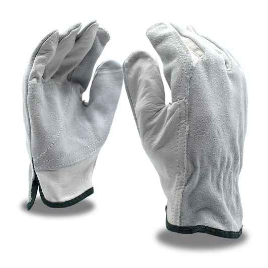 Cordova Safety 8261S Driver, Cowhide, Split/Grain, Double Palm