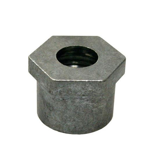 Jones Stephens C05080 5/8" x 1/2" 7 Die Cast Zinc Ballcock Coupling Nut, 25 pcs.