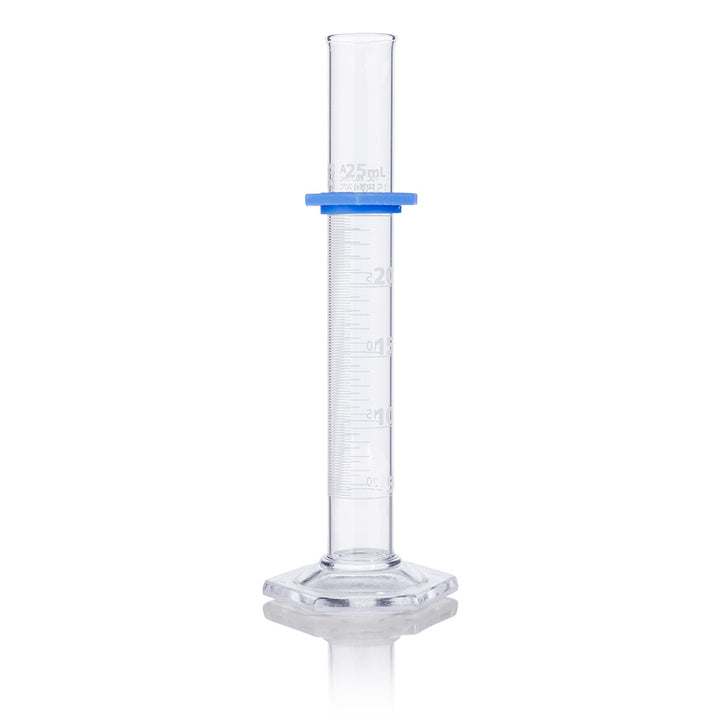 Globe Scientific 8302000 Cylinder Graduated Globe Glass 2000mL Class A To Deliver (TD) Dual Grads ASTM E1272 1/Box