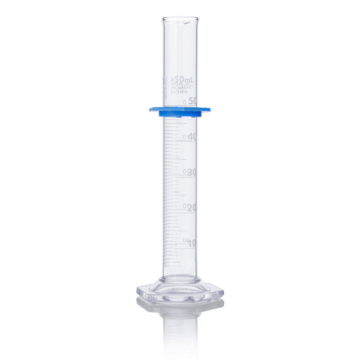 Globe Scientific 8302000 Cylinder Graduated Globe Glass 2000mL Class A To Deliver (TD) Dual Grads ASTM E1272 1/Box