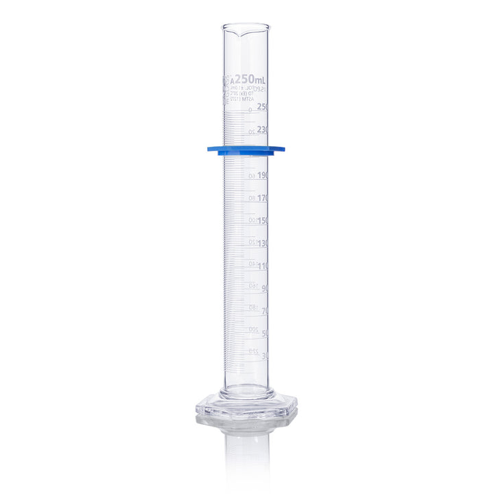 Globe Scientific 8302000 Cylinder Graduated Globe Glass 2000mL Class A To Deliver (TD) Dual Grads ASTM E1272 1/Box