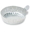 Globe Scientific 8305 Aluminum Dish 50mm 1.0g (20mL) Crimped Side with Tab 100/Pack 10 Packs/Carton