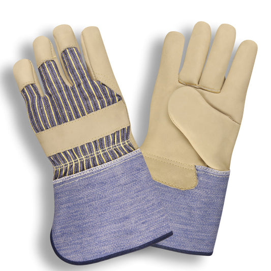Cordova Safety 8315L Palm, Cowhide, Standard, Grain, Gauntlet