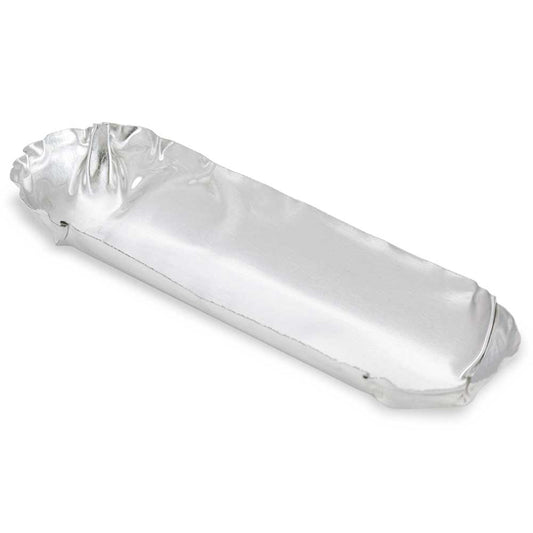 Globe Scientific 8329 Aluminum Weigh Dish U Round 65 L x 18W x 9mmH 10ml