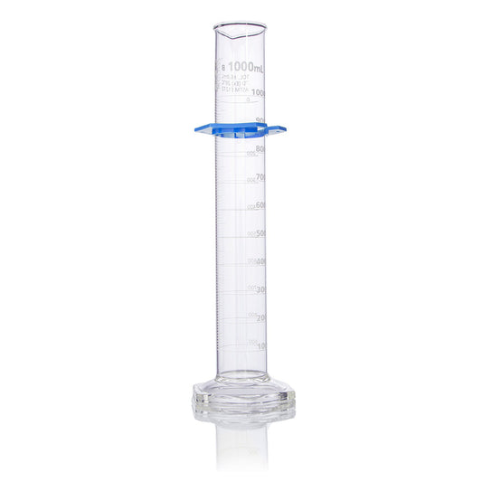 Globe Scientific 8331000 Cylinder Graduated Globe Glass 1000mL Class B To Deliver (TD) Dual Grads ASTM E1272 1/Box