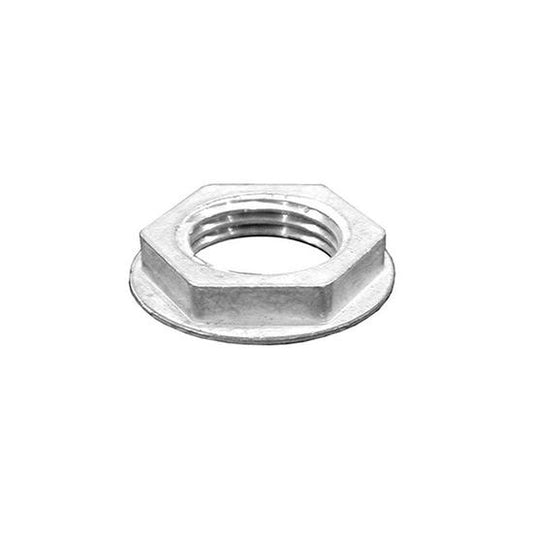 Jones Stephens B10081 1/2" - 14 Flanged HEX Locknut for Basin Cock, 25 pcs.